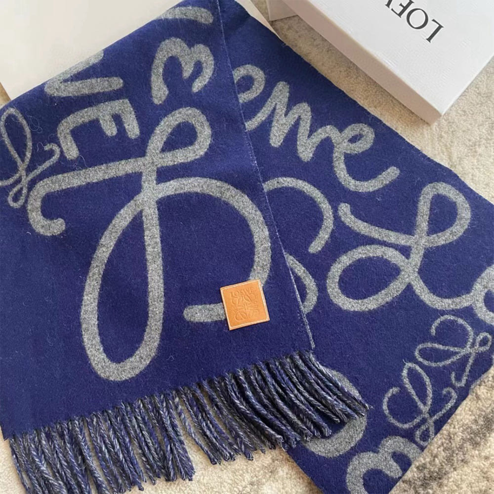 L0ew* Scarf in wool and cashmere