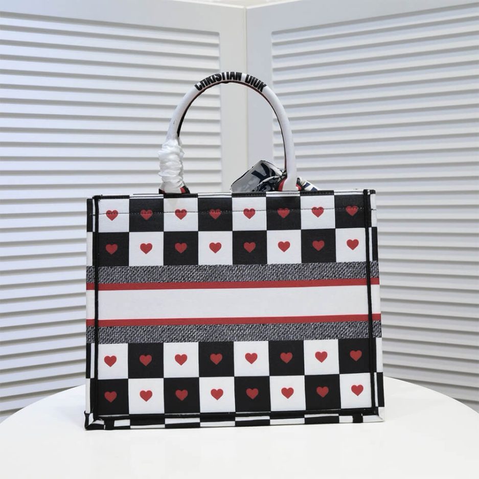 MEDIUM D10rAMOUR D10r BOOK TOTE